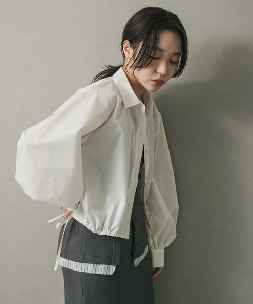 SENSE OF PLACE by URBAN RESEARCH / センスオブプレイス バイ アーバンリサーチ シャツ・ブラウス | クロップドバルーンシャツ | 詳細16