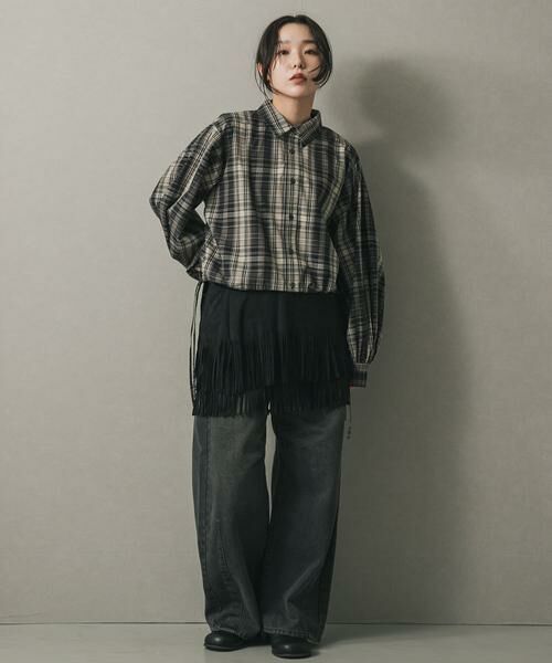 SENSE OF PLACE by URBAN RESEARCH / センスオブプレイス バイ アーバンリサーチ シャツ・ブラウス | クロップドバルーンシャツ | 詳細28
