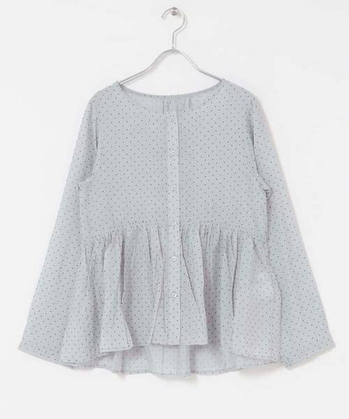 SENSE OF PLACE by URBAN RESEARCH / センスオブプレイス バイ アーバンリサーチ シャツ・ブラウス | フロッキードットウエストギャザーブラウス | 詳細8