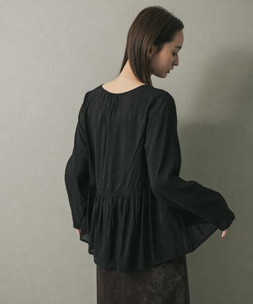 SENSE OF PLACE by URBAN RESEARCH / センスオブプレイス バイ アーバンリサーチ シャツ・ブラウス | フロッキードットウエストギャザーブラウス | 詳細18