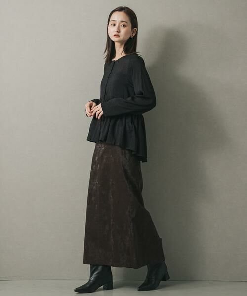 SENSE OF PLACE by URBAN RESEARCH / センスオブプレイス バイ アーバンリサーチ シャツ・ブラウス | フロッキードットウエストギャザーブラウス | 詳細19