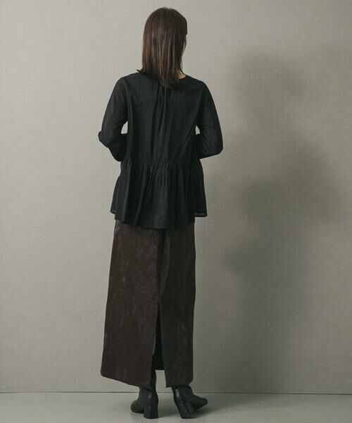 SENSE OF PLACE by URBAN RESEARCH / センスオブプレイス バイ アーバンリサーチ シャツ・ブラウス | フロッキードットウエストギャザーブラウス | 詳細21