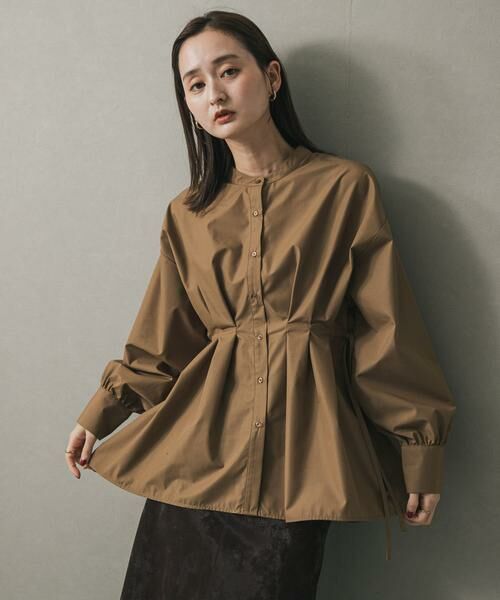 SENSE OF PLACE by URBAN RESEARCH / センスオブプレイス バイ アーバンリサーチ シャツ・ブラウス | ウエストタックボリュームスリーブブラウス | 詳細1