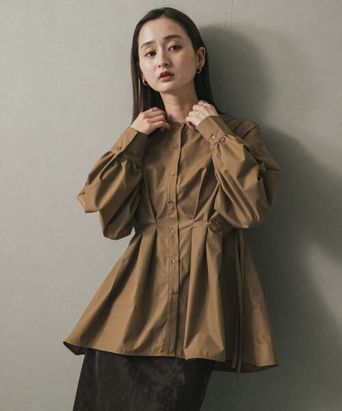 SENSE OF PLACE by URBAN RESEARCH / センスオブプレイス バイ アーバンリサーチ シャツ・ブラウス | ウエストタックボリュームスリーブブラウス | 詳細2