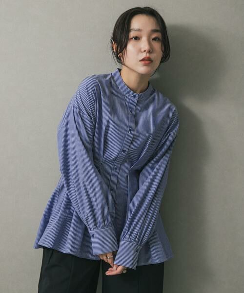 SENSE OF PLACE by URBAN RESEARCH / センスオブプレイス バイ アーバンリサーチ シャツ・ブラウス | ウエストタックボリュームスリーブブラウス | 詳細10