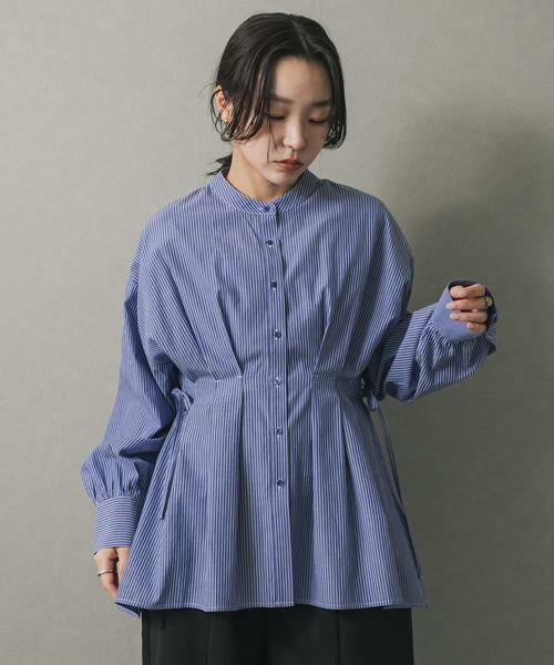 SENSE OF PLACE by URBAN RESEARCH / センスオブプレイス バイ アーバンリサーチ シャツ・ブラウス | ウエストタックボリュームスリーブブラウス | 詳細11