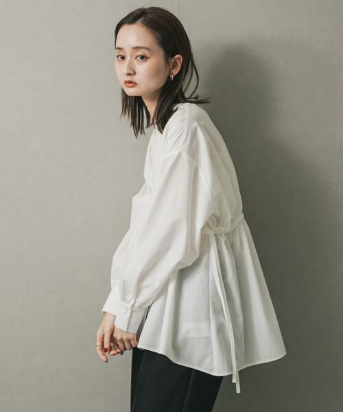SENSE OF PLACE by URBAN RESEARCH / センスオブプレイス バイ アーバンリサーチ シャツ・ブラウス | ウエストタックボリュームスリーブブラウス | 詳細24