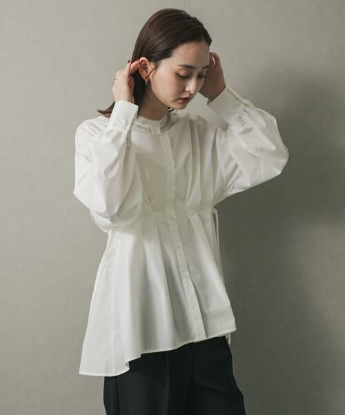 SENSE OF PLACE by URBAN RESEARCH / センスオブプレイス バイ アーバンリサーチ シャツ・ブラウス | ウエストタックボリュームスリーブブラウス | 詳細26