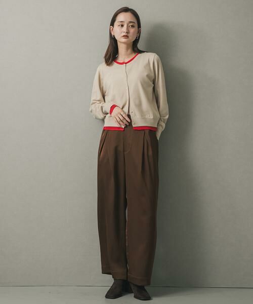 SENSE OF PLACE by URBAN RESEARCH / センスオブプレイス バイ アーバンリサーチ その他パンツ | サテンインタックパンツ | 詳細5
