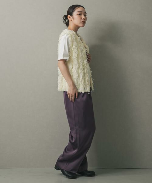 SENSE OF PLACE by URBAN RESEARCH / センスオブプレイス バイ アーバンリサーチ その他パンツ | サテンインタックパンツ | 詳細15