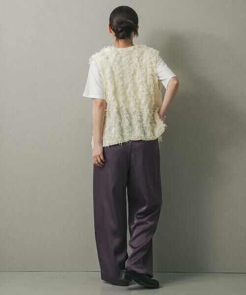 SENSE OF PLACE by URBAN RESEARCH / センスオブプレイス バイ アーバンリサーチ その他パンツ | サテンインタックパンツ | 詳細16