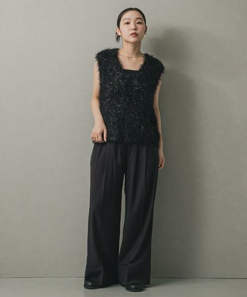 SENSE OF PLACE by URBAN RESEARCH / センスオブプレイス バイ アーバンリサーチ その他パンツ | 3タックスラックスワイドパンツ | 詳細4