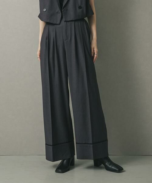 SENSE OF PLACE by URBAN RESEARCH / センスオブプレイス バイ アーバンリサーチ その他パンツ | 3タックスラックスワイドパンツ | 詳細11