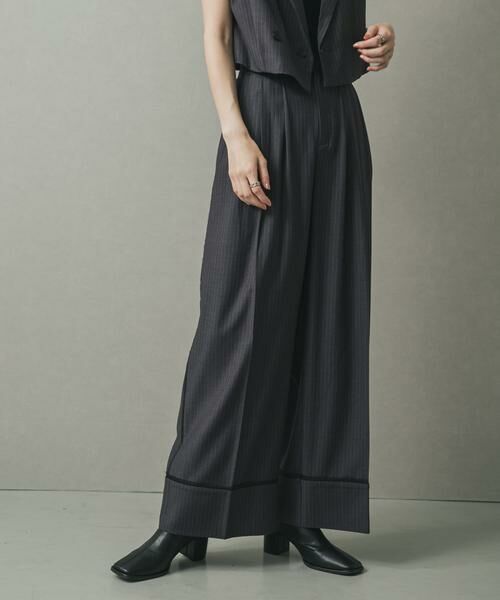 SENSE OF PLACE by URBAN RESEARCH / センスオブプレイス バイ アーバンリサーチ その他パンツ | 3タックスラックスワイドパンツ | 詳細12