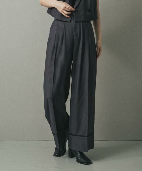 SENSE OF PLACE by URBAN RESEARCH / センスオブプレイス バイ アーバンリサーチ その他パンツ | 3タックスラックスワイドパンツ | 詳細13