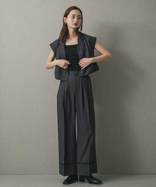 SENSE OF PLACE by URBAN RESEARCH / センスオブプレイス バイ アーバンリサーチ その他パンツ | 3タックスラックスワイドパンツ | 詳細16