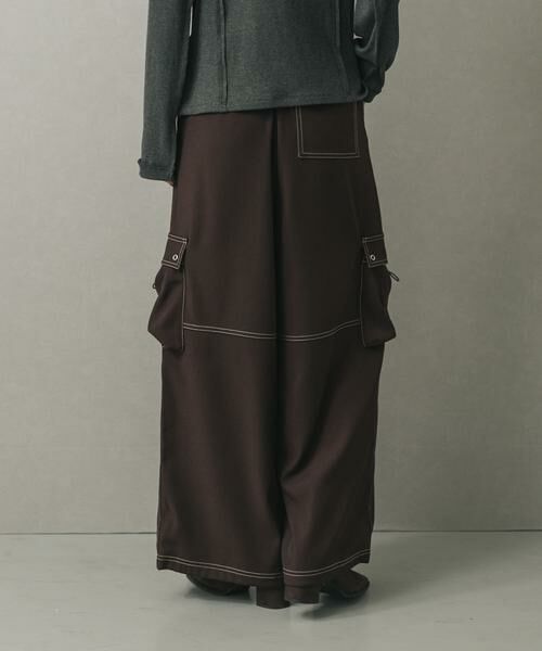 SENSE OF PLACE by URBAN RESEARCH / センスオブプレイス バイ アーバンリサーチ その他パンツ | ステッチカーゴイージーパンツ | 詳細2