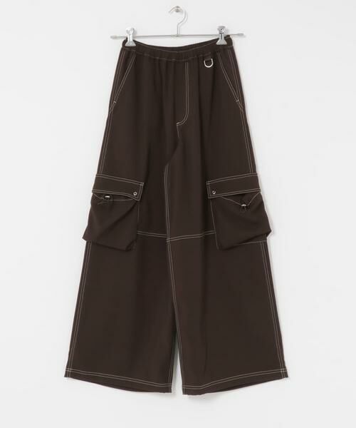 SENSE OF PLACE by URBAN RESEARCH / センスオブプレイス バイ アーバンリサーチ その他パンツ | ステッチカーゴイージーパンツ | 詳細8