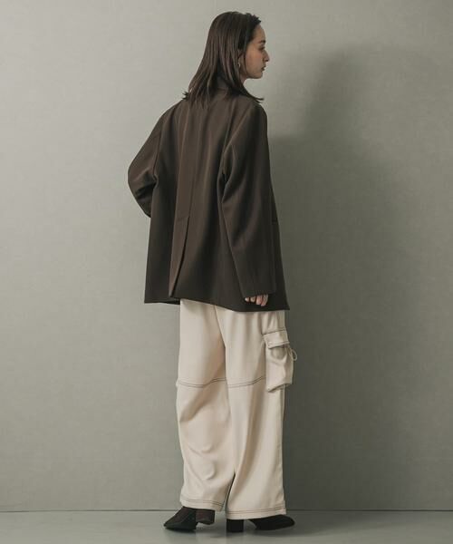SENSE OF PLACE by URBAN RESEARCH / センスオブプレイス バイ アーバンリサーチ その他パンツ | ステッチカーゴイージーパンツ | 詳細20