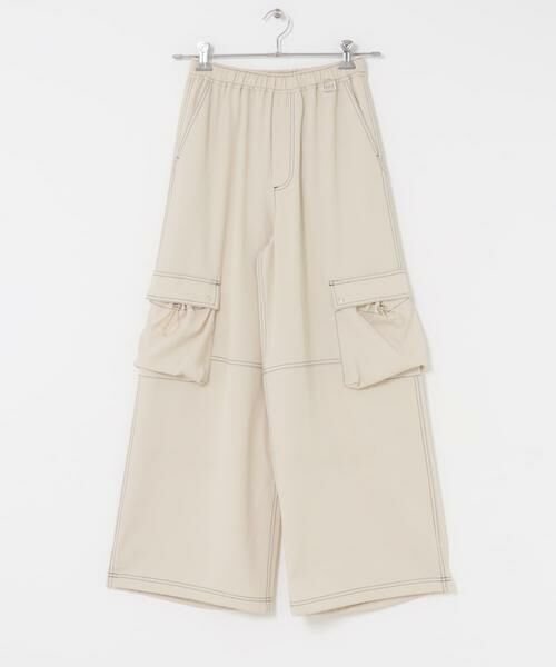 SENSE OF PLACE by URBAN RESEARCH / センスオブプレイス バイ アーバンリサーチ その他パンツ | ステッチカーゴイージーパンツ | 詳細22