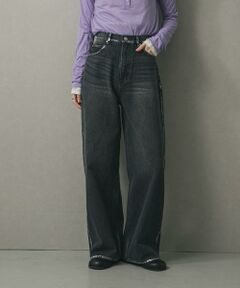 SENSE OF PLACE by URBAN RESEARCH / センスオブプレイス バイ アーバンリサーチ デニムパンツ | ハクプリントデニム