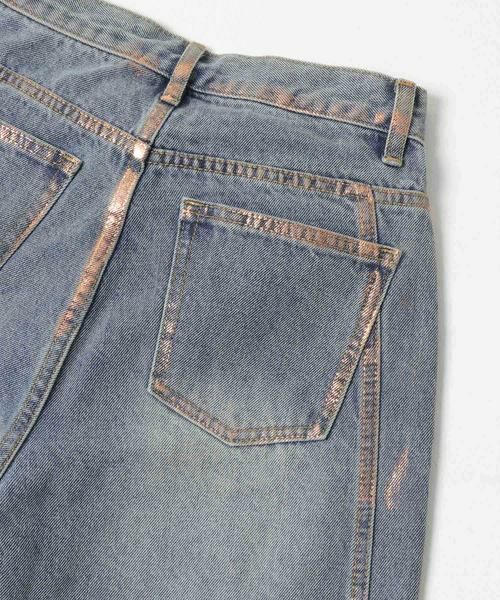 SENSE OF PLACE by URBAN RESEARCH / センスオブプレイス バイ アーバンリサーチ デニムパンツ | ハクプリントデニム | 詳細9