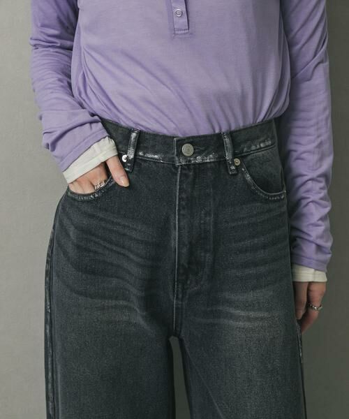 SENSE OF PLACE by URBAN RESEARCH / センスオブプレイス バイ アーバンリサーチ デニムパンツ | ハクプリントデニム | 詳細12