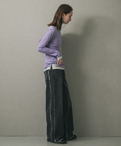 SENSE OF PLACE by URBAN RESEARCH / センスオブプレイス バイ アーバンリサーチ デニムパンツ | ハクプリントデニム | 詳細15