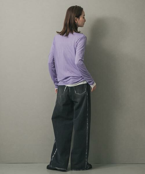 SENSE OF PLACE by URBAN RESEARCH / センスオブプレイス バイ アーバンリサーチ デニムパンツ | ハクプリントデニム | 詳細16