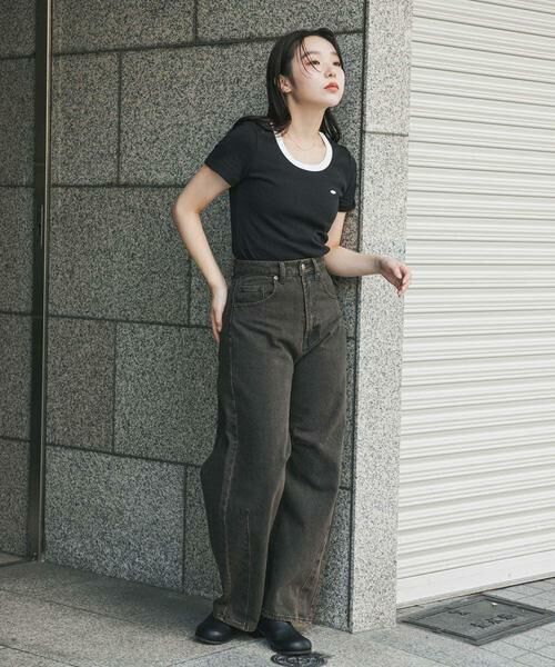 SENSE OF PLACE by URBAN RESEARCH / センスオブプレイス バイ アーバンリサーチ デニムパンツ | カーブデニム | 詳細7