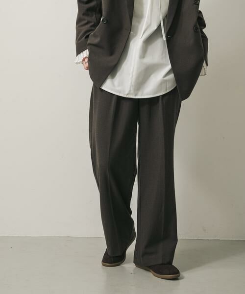 SENSE OF PLACE by URBAN RESEARCH / センスオブプレイス バイ アーバンリサーチ その他パンツ | センタープレスストレートパンツ | 詳細1