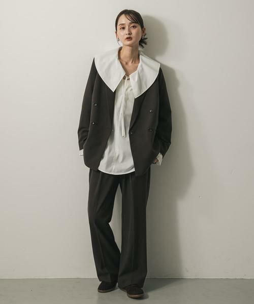 SENSE OF PLACE by URBAN RESEARCH / センスオブプレイス バイ アーバンリサーチ その他パンツ | センタープレスストレートパンツ | 詳細3