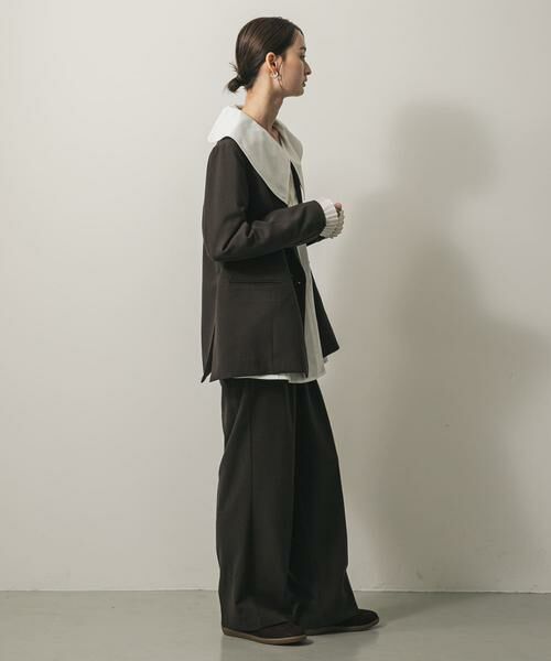 SENSE OF PLACE by URBAN RESEARCH / センスオブプレイス バイ アーバンリサーチ その他パンツ | センタープレスストレートパンツ | 詳細4