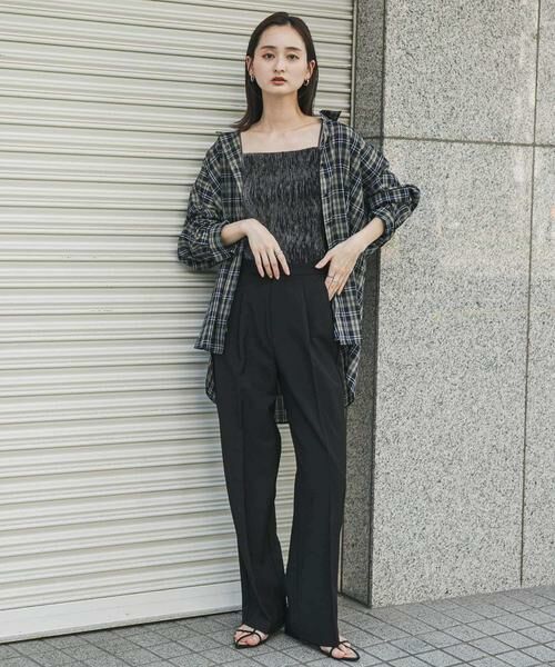 SENSE OF PLACE by URBAN RESEARCH / センスオブプレイス バイ アーバンリサーチ その他パンツ | センタープレスストレートパンツ | 詳細17
