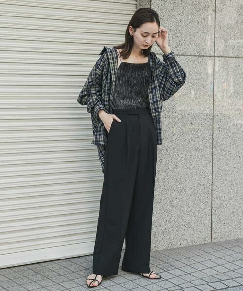 SENSE OF PLACE by URBAN RESEARCH / センスオブプレイス バイ アーバンリサーチ その他パンツ | センタープレスストレートパンツ | 詳細18