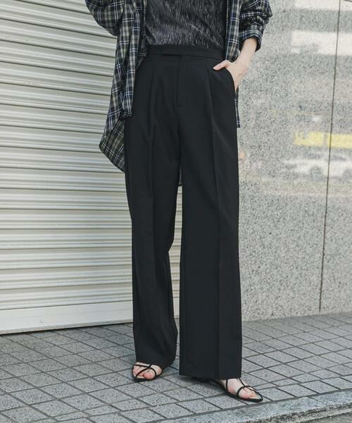 SENSE OF PLACE by URBAN RESEARCH / センスオブプレイス バイ アーバンリサーチ その他パンツ | センタープレスストレートパンツ | 詳細14