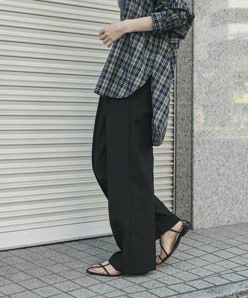 SENSE OF PLACE by URBAN RESEARCH / センスオブプレイス バイ アーバンリサーチ その他パンツ | センタープレスストレートパンツ | 詳細15