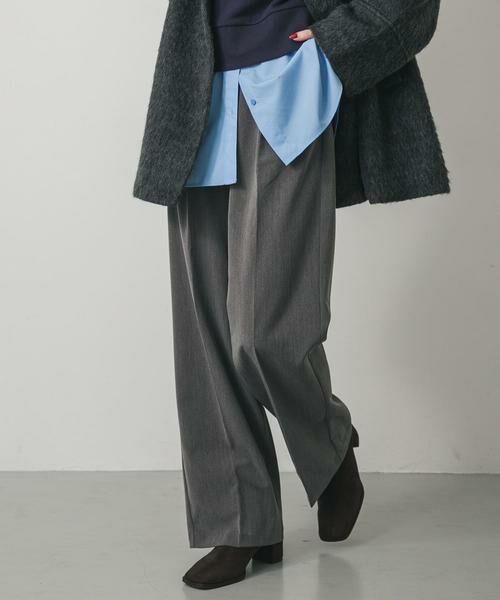 SENSE OF PLACE by URBAN RESEARCH / センスオブプレイス バイ アーバンリサーチ その他パンツ | センタープレスストレートパンツ | 詳細25