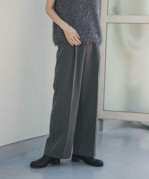 SENSE OF PLACE by URBAN RESEARCH / センスオブプレイス バイ アーバンリサーチ その他パンツ | センタープレスストレートパンツ | 詳細28