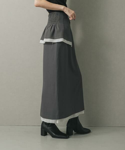 SENSE OF PLACE by URBAN RESEARCH / センスオブプレイス バイ アーバンリサーチ スカート | マルチウェイレイヤードスカート | 詳細1