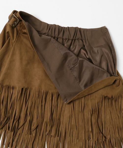 SENSE OF PLACE by URBAN RESEARCH / センスオブプレイス バイ アーバンリサーチ スカート | FSフリンジスカート | 詳細10