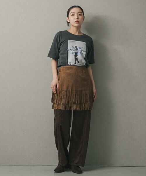 SENSE OF PLACE by URBAN RESEARCH / センスオブプレイス バイ アーバンリサーチ スカート | FSフリンジスカート | 詳細5