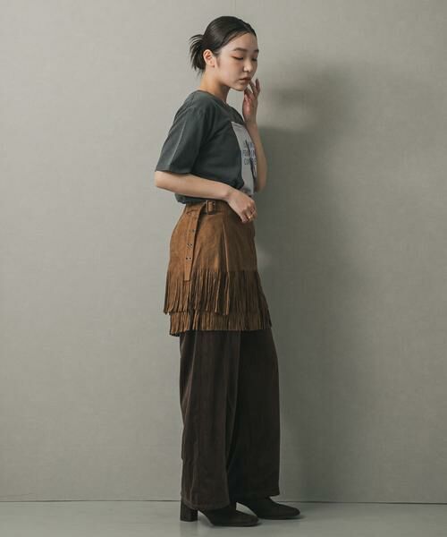 SENSE OF PLACE by URBAN RESEARCH / センスオブプレイス バイ アーバンリサーチ スカート | FSフリンジスカート | 詳細6