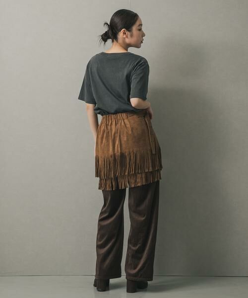 SENSE OF PLACE by URBAN RESEARCH / センスオブプレイス バイ アーバンリサーチ スカート | FSフリンジスカート | 詳細7