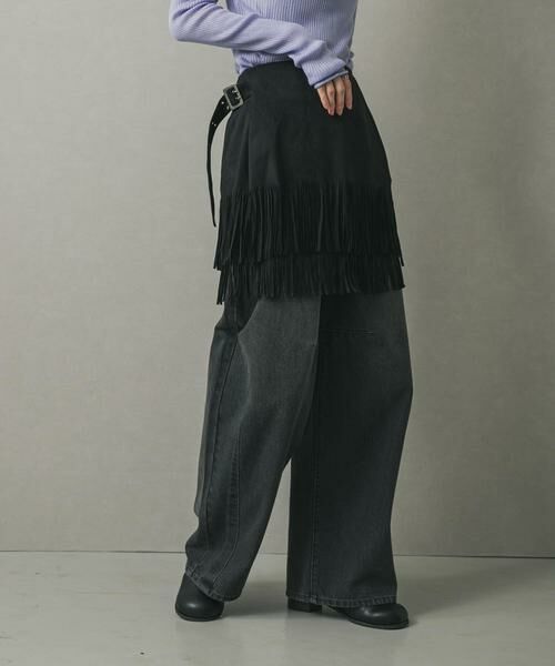SENSE OF PLACE by URBAN RESEARCH / センスオブプレイス バイ アーバンリサーチ スカート | FSフリンジスカート | 詳細17