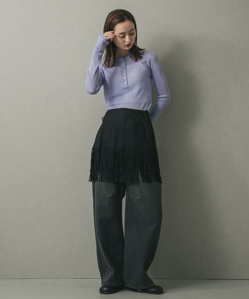 SENSE OF PLACE by URBAN RESEARCH / センスオブプレイス バイ アーバンリサーチ スカート | FSフリンジスカート | 詳細21