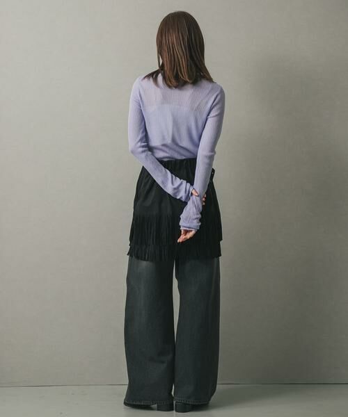 SENSE OF PLACE by URBAN RESEARCH / センスオブプレイス バイ アーバンリサーチ スカート | FSフリンジスカート | 詳細22