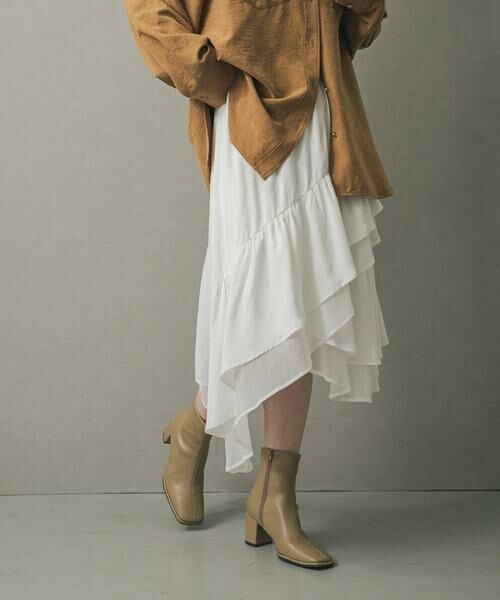 SENSE OF PLACE by URBAN RESEARCH / センスオブプレイス バイ アーバンリサーチ スカート | フレアティアードミディスカート | 詳細2
