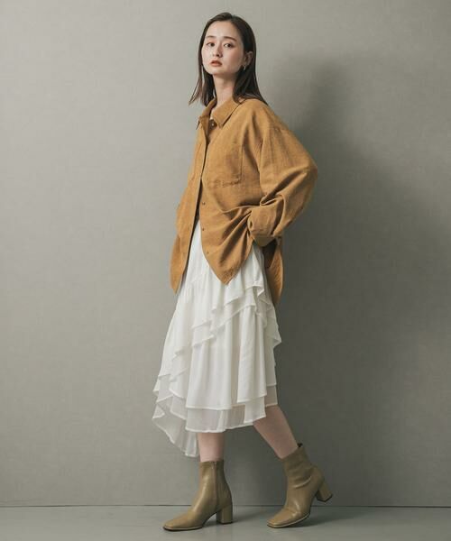 SENSE OF PLACE by URBAN RESEARCH / センスオブプレイス バイ アーバンリサーチ スカート | フレアティアードミディスカート | 詳細6