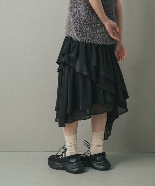 SENSE OF PLACE by URBAN RESEARCH / センスオブプレイス バイ アーバンリサーチ スカート | フレアティアードミディスカート | 詳細17